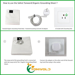 Sábana bajera ajustable orgánica con 10% de plata