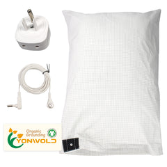 Grounding pillowcase 10% silver fiber