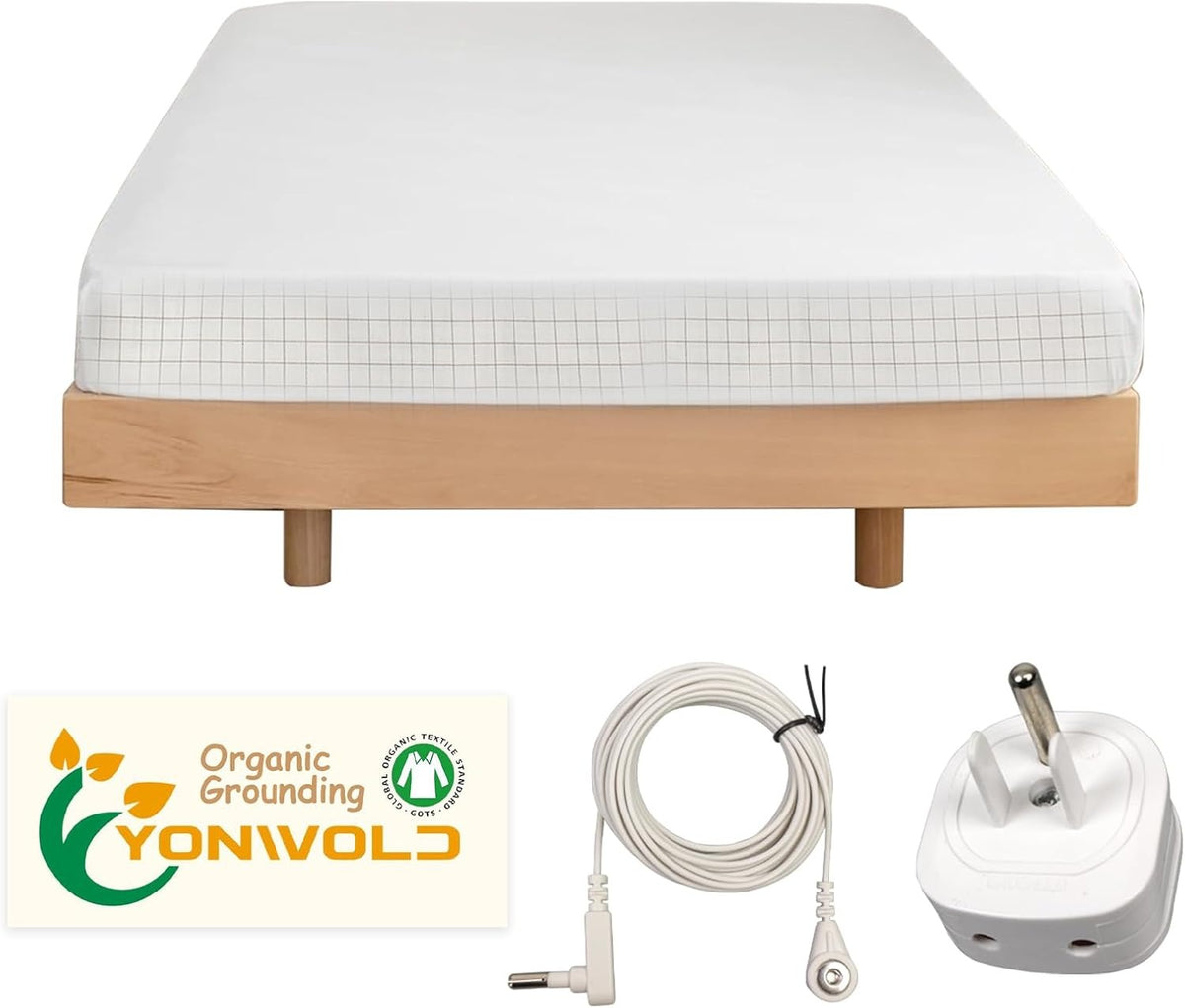Grounding Sheet Fitted Organic 10% Silver