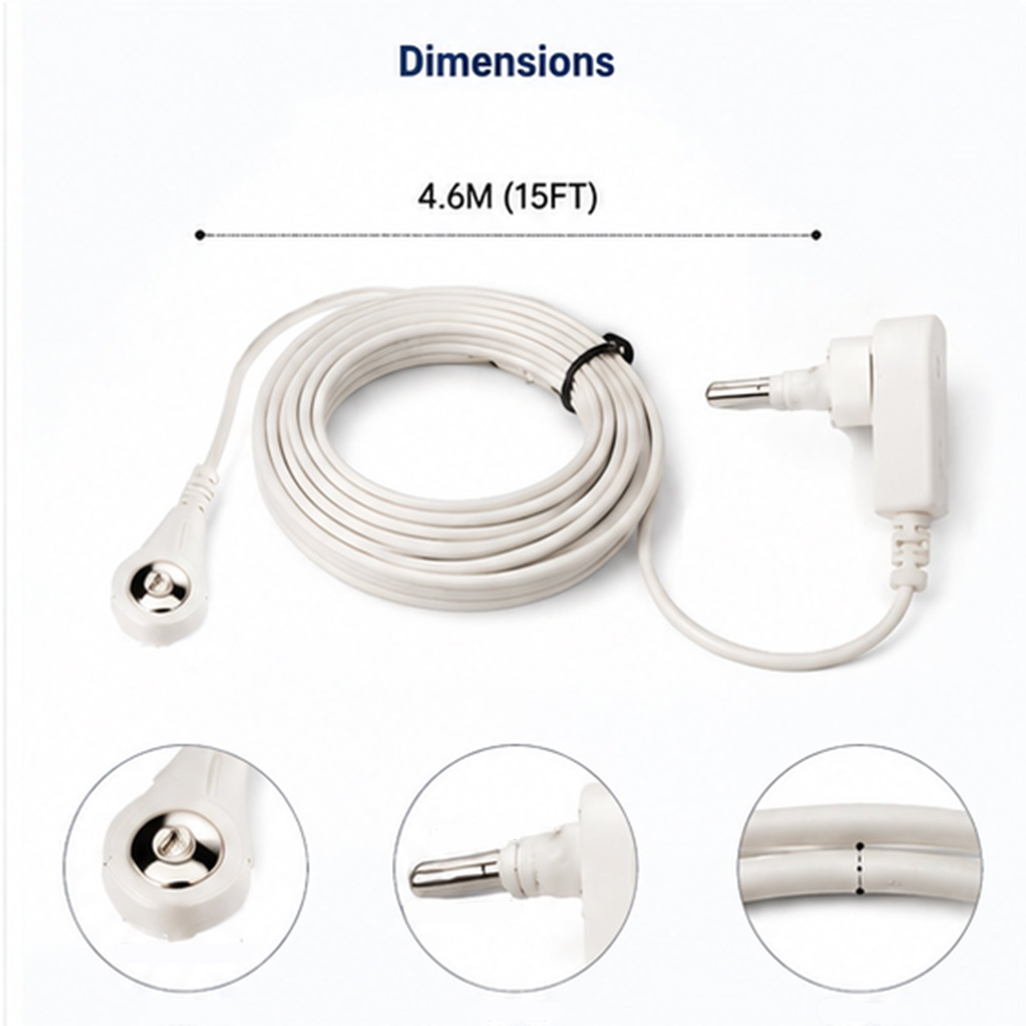 Grounding Cord with Adapter Splitter