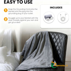 yonwold Grounding flannel Blanket