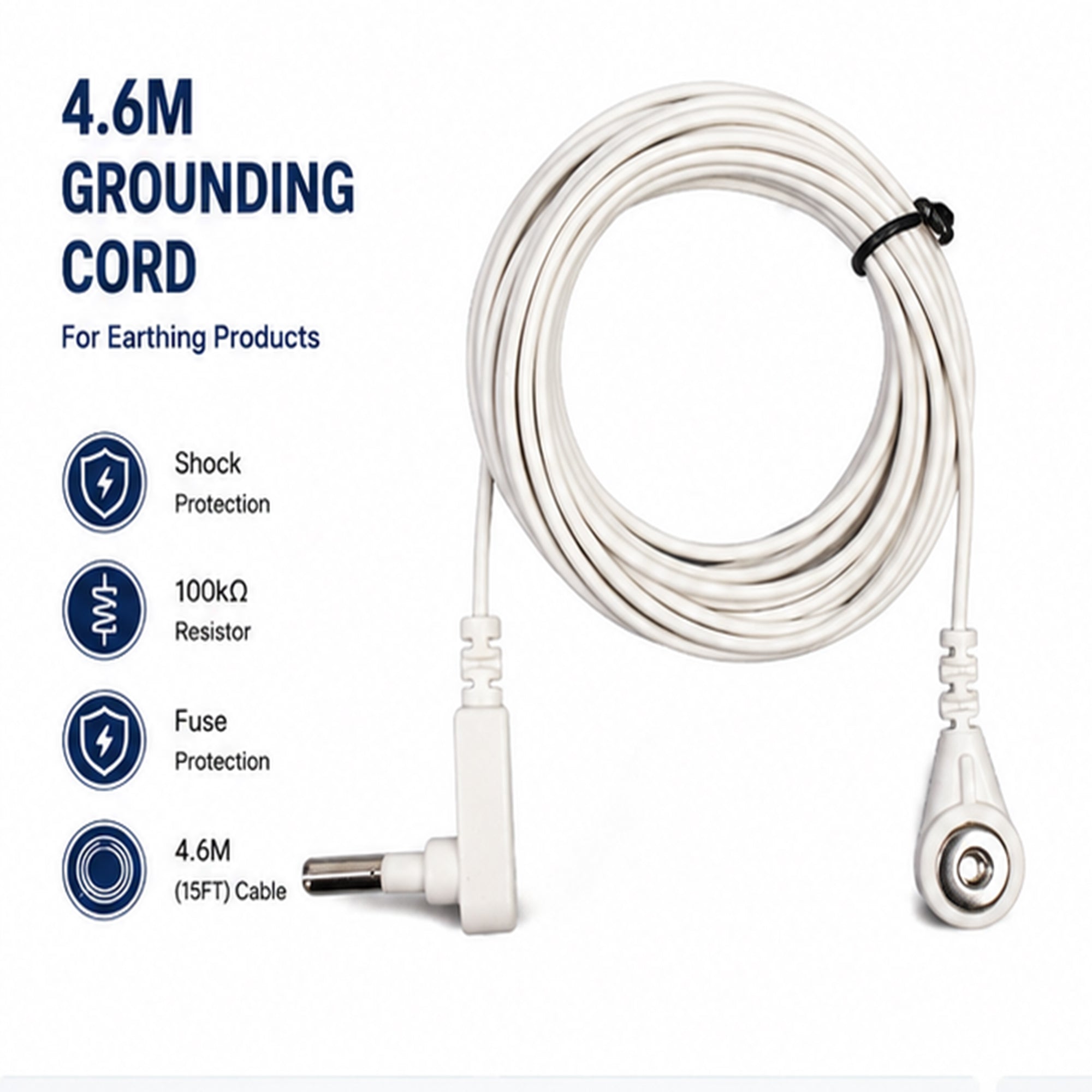 Grounding Cord with Adapter Splitter
