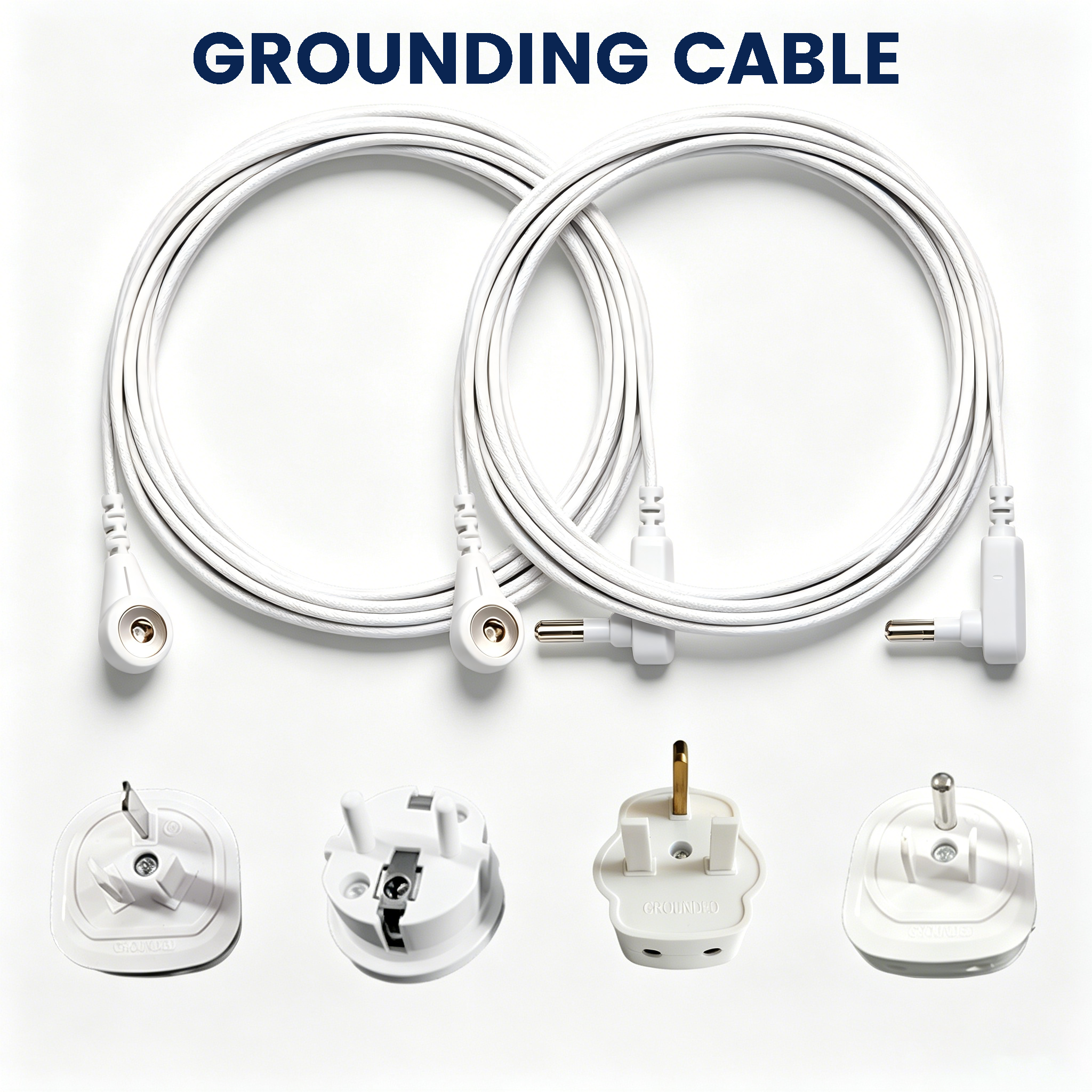 Grounding Cord with Adapter Splitter