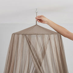 100% Silver Fiber EMF Canopy with Grounding Cord